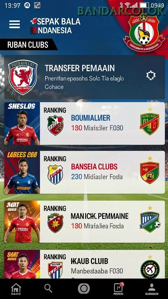 Cuplikan layar JJBET118 — menu navigasi